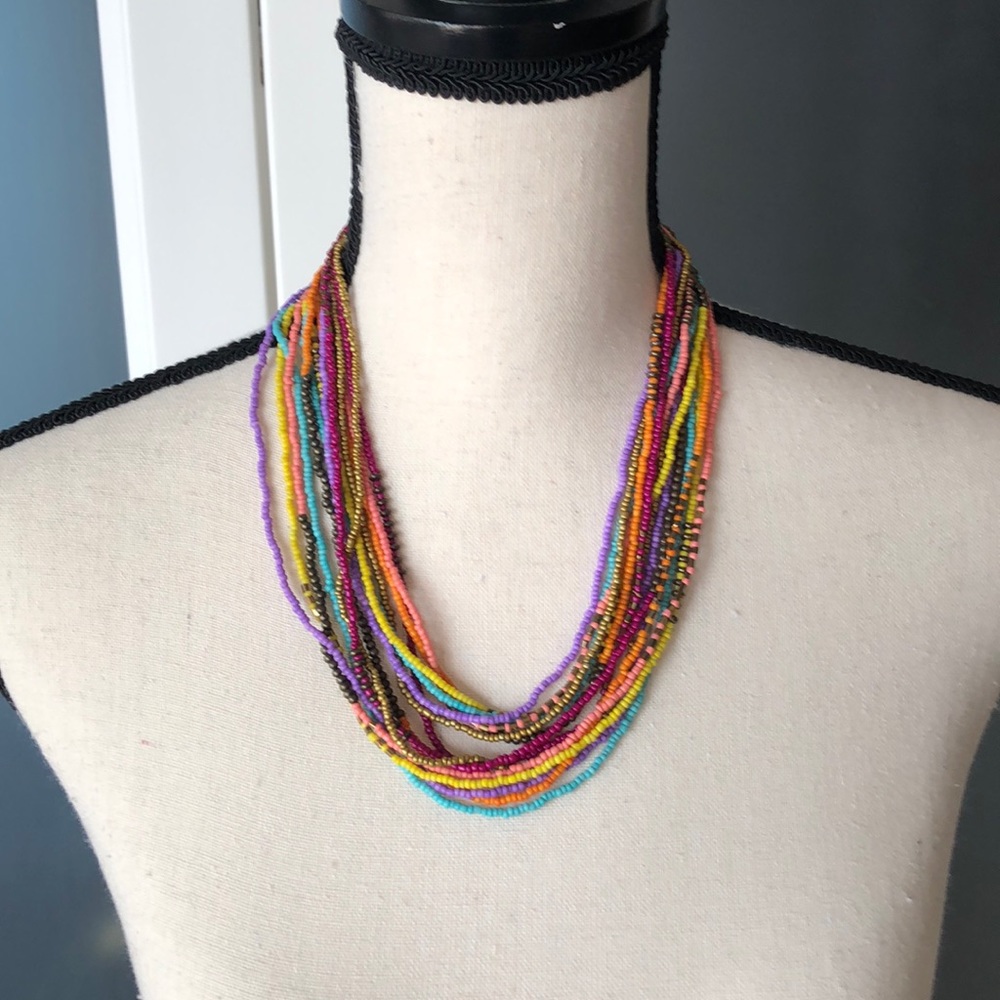 Set of 7 Bead Necklaces